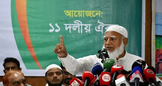 ষড়যন্ত্র করে ১১ দলীয় জোটকে ভোটে হারানো হয়েছে, অন্তর্বর্তী সর...